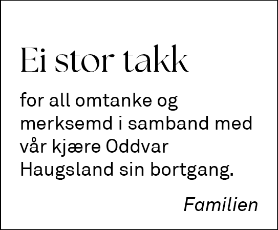 Oddvar Haugsland