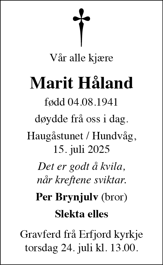Marit Håland