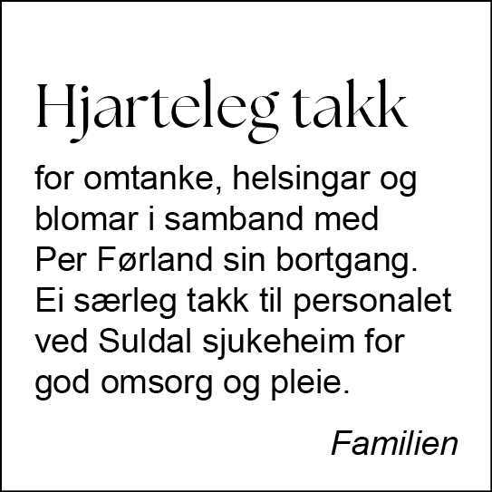 Per Førland